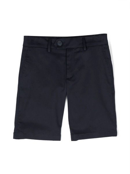  Fay Kids Bermudas A Cuadros - Azul 