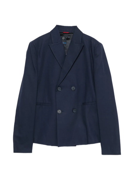  Fay Kids Blazer Con Doble Botonadura - Azul 