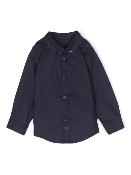  Fay Kids Camisa Con Botones - Azul 
