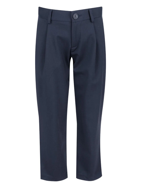  Fay Kids Pantalones Plisados - Azul 