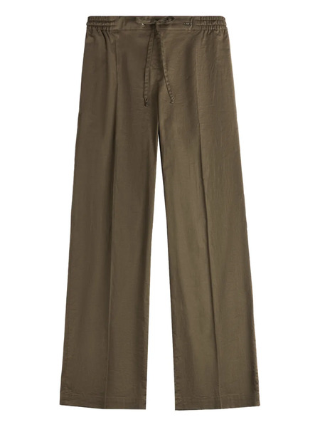  Fay Pantalones Con Cordones - Verde 