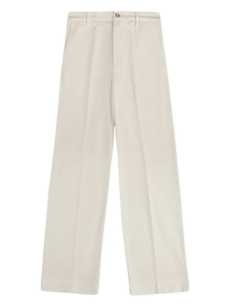  Fay Pantalones De Algodón - Blanco 