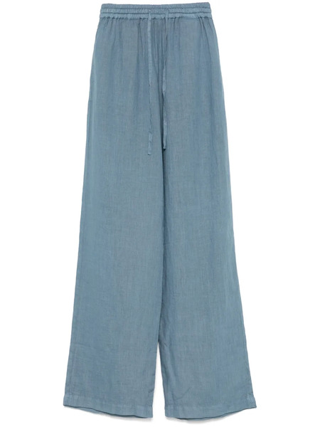  Fay Pantalones De Lino - Azul 
