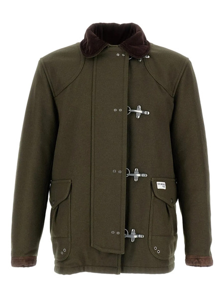  Fay Parka Con Bolsillo De Parche - Verde 