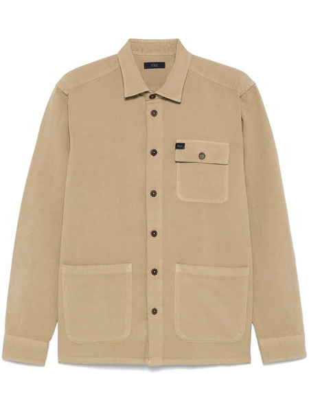  Fay Sobrecamisa Con Botones - Neutro 