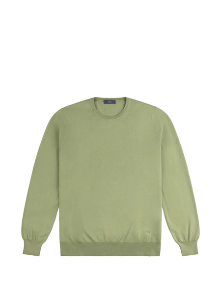  Fay Sudadera Con Cuello Redondo - Verde 