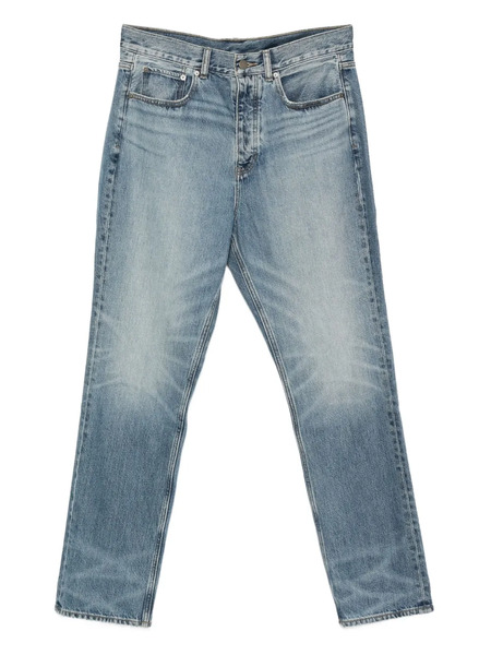  Fear Of God Essentials Vaqueros Con Parche Del Logo - Azul 