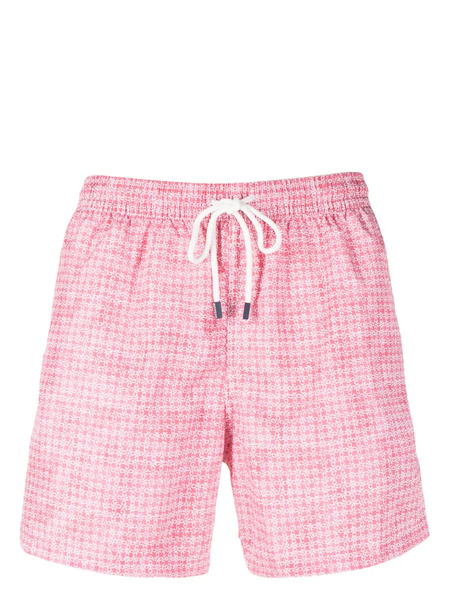  Fedeli Bañador Con Estampado Floral - Rosa 