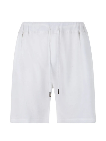  Fedeli Bermudas De Algodón Con Cordones - Blanco 