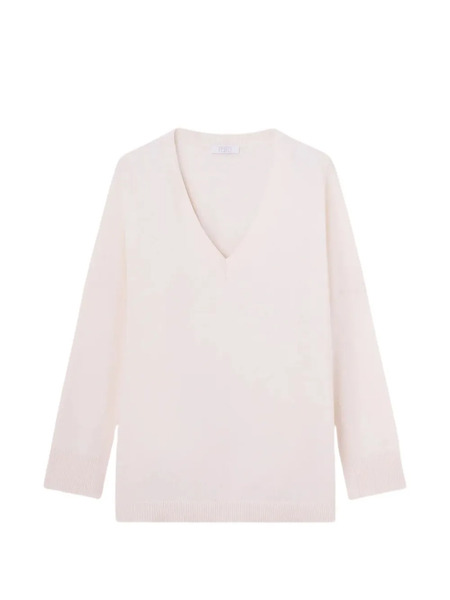  Fedeli Jersey Andy Con Cuello En V - Blanco 