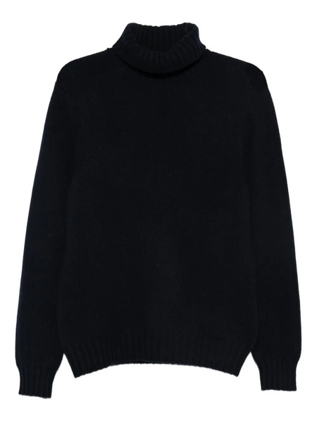  Fedeli Jersey Con Cuello Alto - Azul 