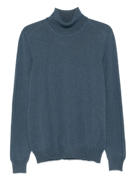  Fedeli Jersey Con Cuello Alto - Azul 