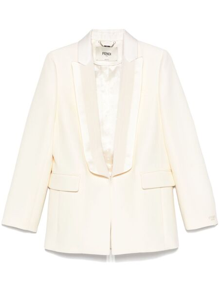  Fendi Blazer Con Botones - Neutro 