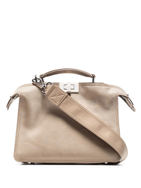  Fendi Bolso Messenger Peekaboo - Neutro 