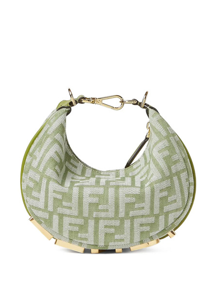  Fendi Bolso Shopper Fendigraphy Mini - Verde 