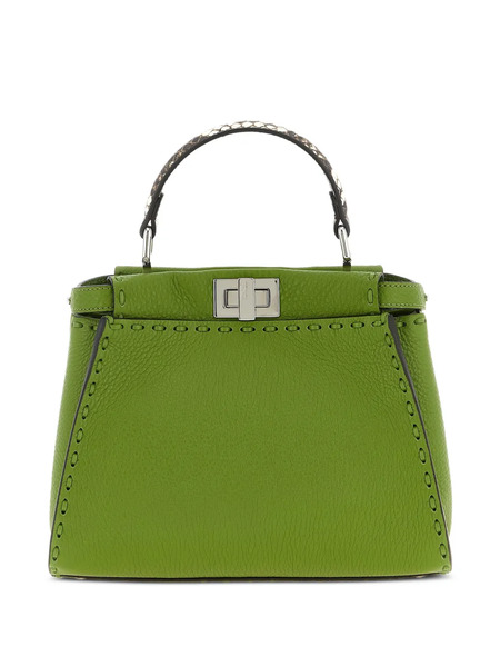  Fendi Bolso Shopper Peekaboo Mini - Verde 