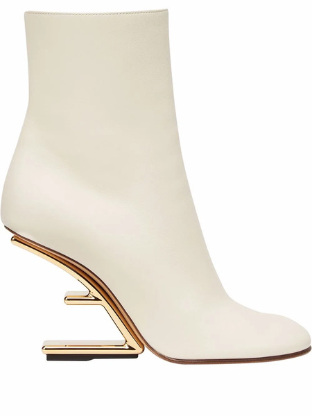  Fendi Botines First De 105mm - Blanco 