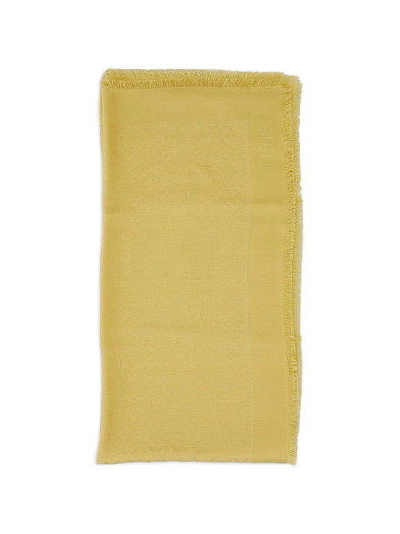 Fendi Ff Pattern Scarf - Amarillo 