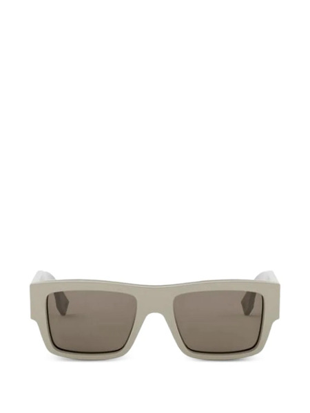  Fendi Gafas De Sol Signature Con Montura Rectangular - Neutro 