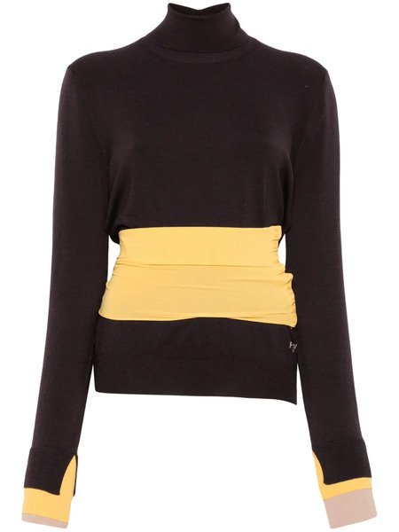  Fendi Jersey Asimétrico - Morado 