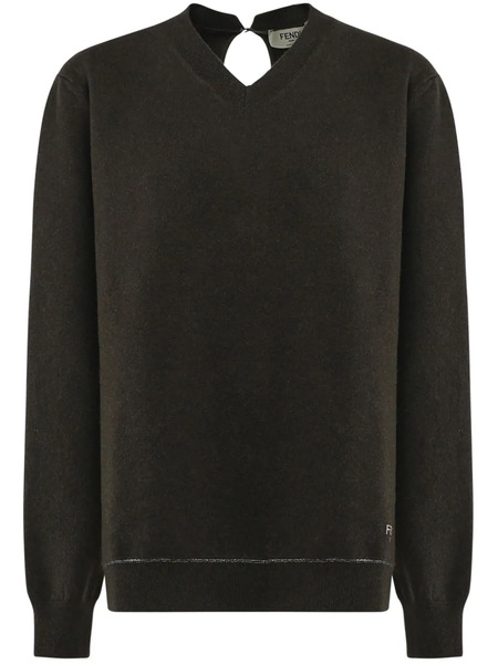  Fendi Jersey De Cachemira - Verde 