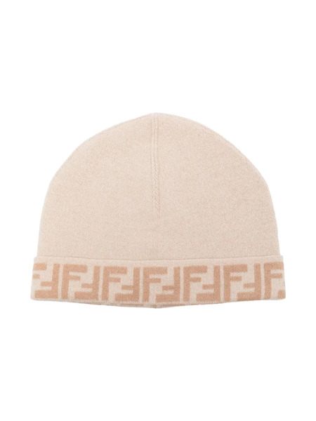  Fendi Kids Gorro Reversible - Neutro 