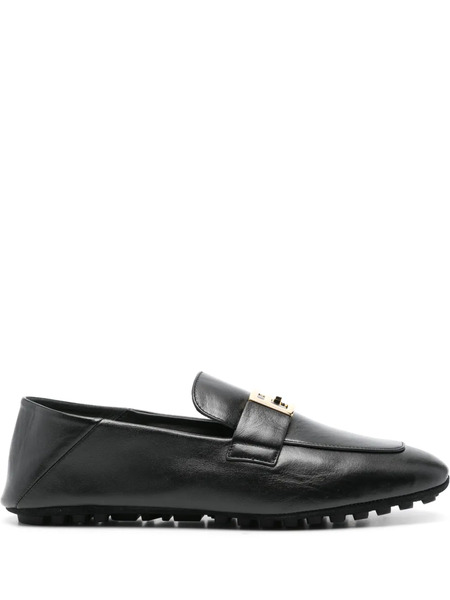  Fendi Mocasines Baguette - Negro 
