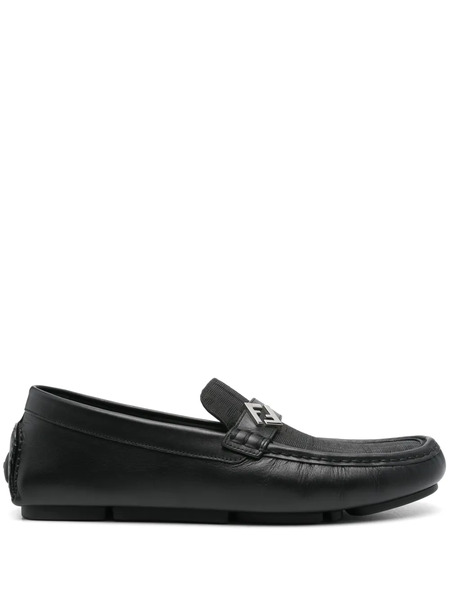  Fendi Mocasines Ff Squared - Negro 