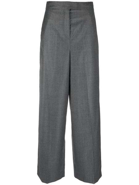  Fendi Pantalones Palazzo - Gris 