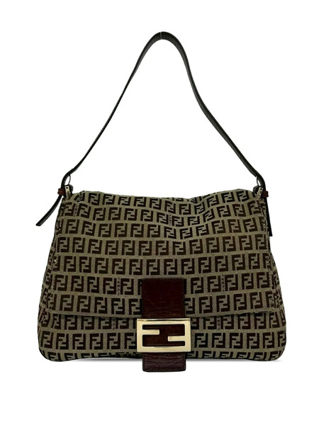  Fendi Pre-owned Bolso De Hombro Zucchino Mamma Forever 2000-2010 - Marrón 
