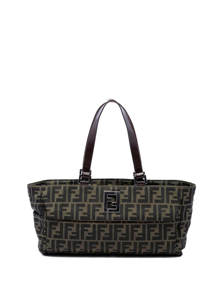  Fendi Pre-owned Bolso Shopper De Lona Con Monograma Zucca Siglo Xx - Marrón 