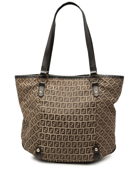  Fendi Pre-owned Bolso Shopper De Lona Con Monograma Zucchino 2000-2010 - Neutro 