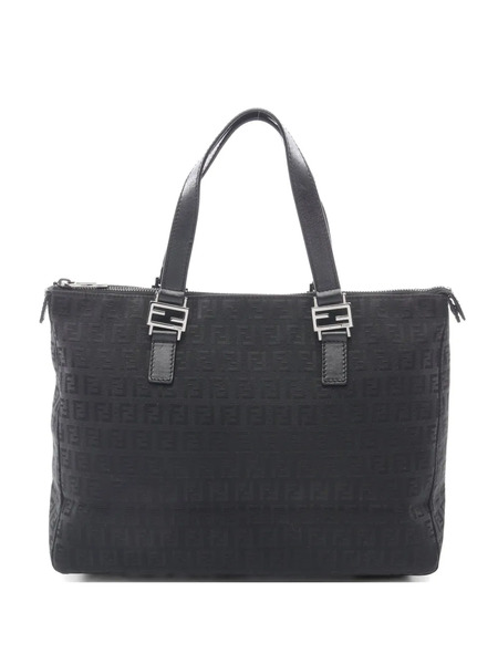  Fendi Pre-owned Bolso Shopper Zucchino Con Logo Ff 2010 - Negro 
