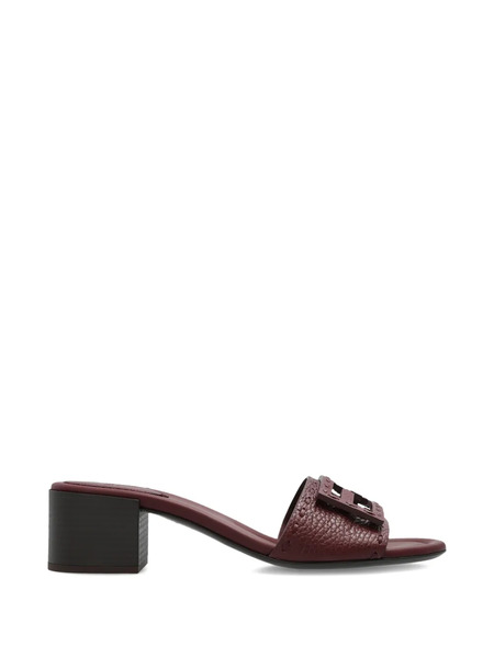 Fendi Sandalias Con Logo - Rojo 