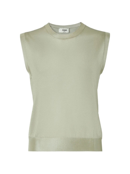  Fendi Top Sin Mangas - Verde 