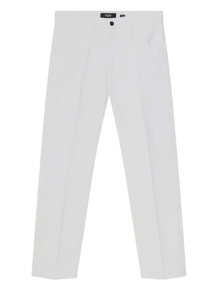  Fendi Vaqueros Rectos - Blanco 
