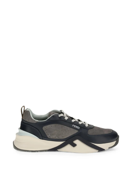  Fendi Zapatillas Flow A Paneles - Azul 