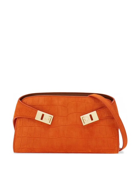  Ferragamo Bandolera Hug Mini - Naranja 