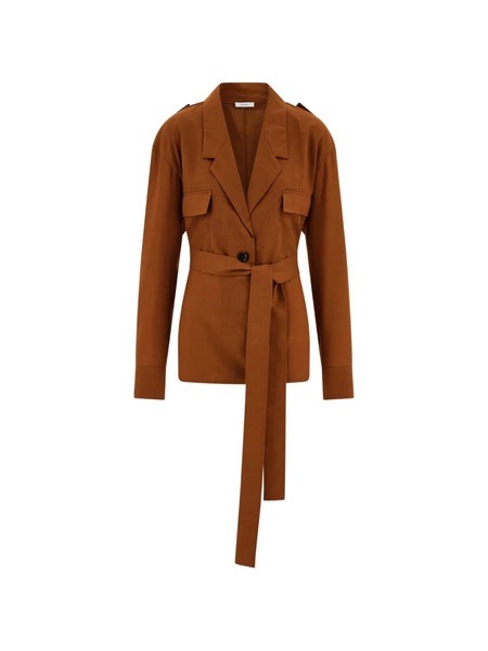  Ferragamo Blazer Deconstruido - Marrón 