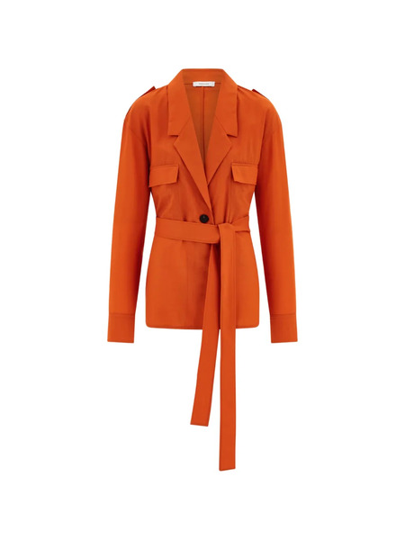  Ferragamo Blazer Deconstruido - Naranja 