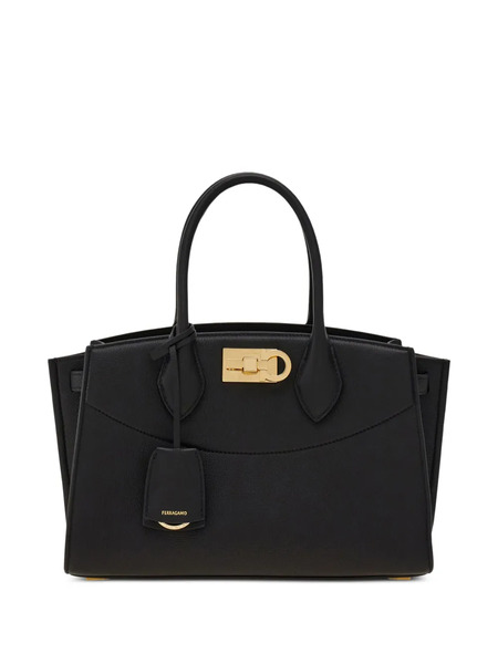  Ferragamo Bolso Shopper Estructurado - Negro 