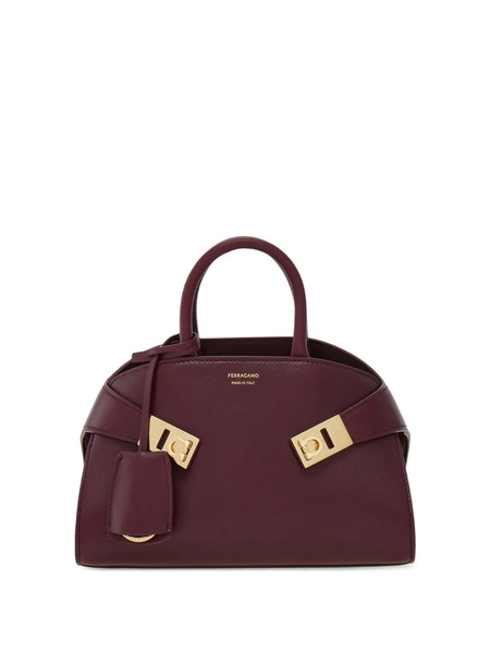  Ferragamo Bolso Shopper Hug Extrapequeño - Rojo 