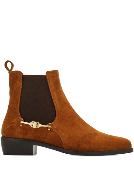  Ferragamo Botas Chelsea - Marrón 