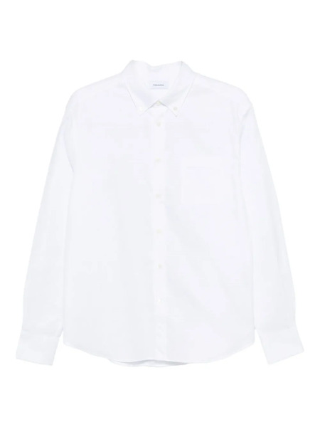  Ferragamo Camisa De Algodón - Blanco 
