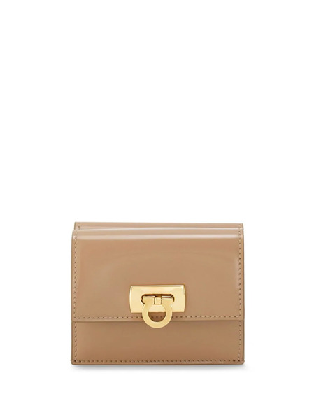  Ferragamo Cartera Con Hebilla Gancini - Neutro 