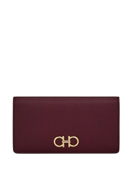  Ferragamo Cartera Continental Gancini - Morado 