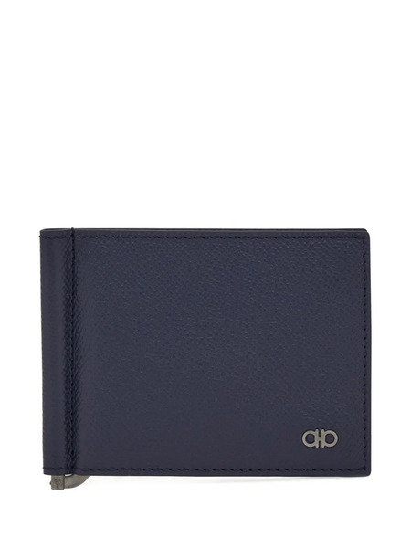  Ferragamo Cartera Gancini Con Clip - Azul 