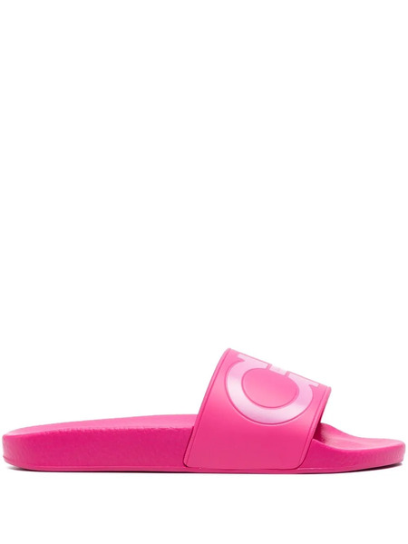  Ferragamo Chanclas Gancini - Rosa 