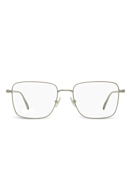  Ferragamo Eyewear Gafas Con Montura Rectangular - Plateado 