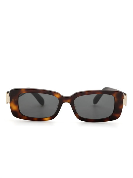  Ferragamo Eyewear Gafas De Sol Con Montura Rectangular - Marrón 